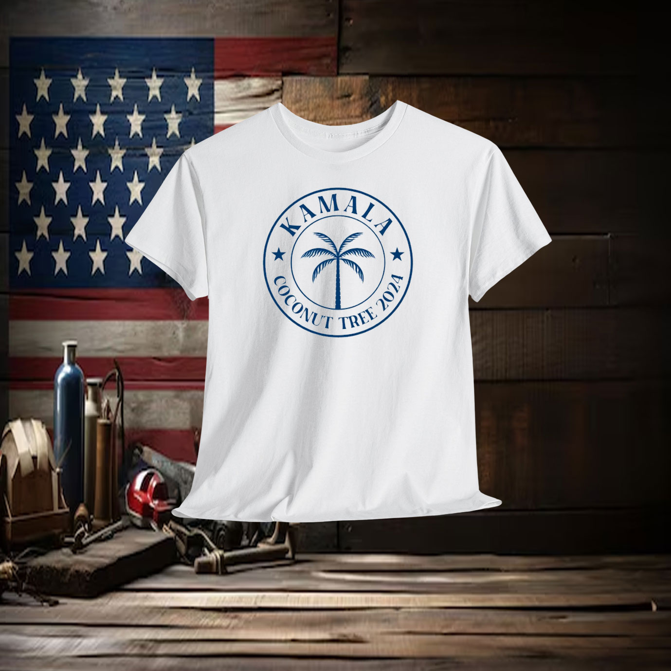 Kamala Coconut Tree 2024 Shirt Kamala Harris Coconut Shirt