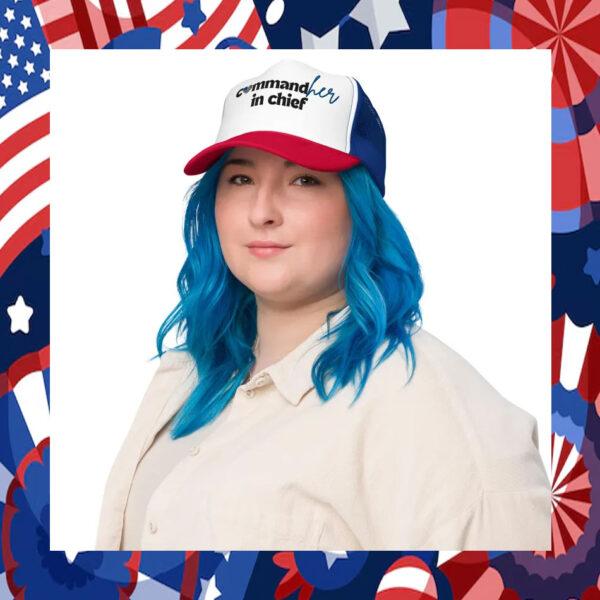 Kamala Commandher In Chief Hat