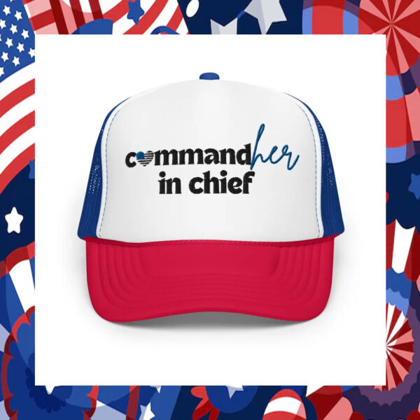 Kamala Commandher In Chief Hat