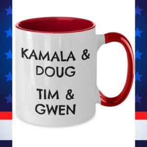 Kamala & Doug Tim & Gwen Mug