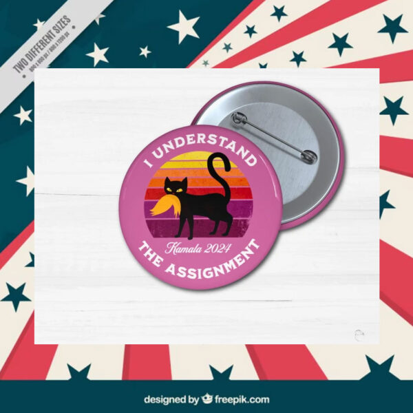Kamala Harris 2024 Button Pin