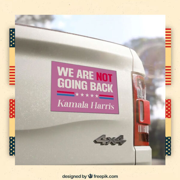 Kamala Harris 2024 Car Magnet, Harris Walz Car Magnet