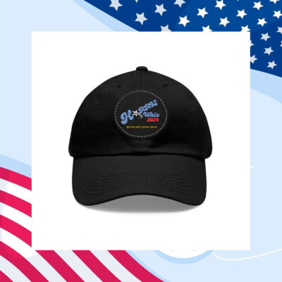 Kamala Harris 2024 Dad Hat with Leather Patch / Harris Walz 2024 Hat