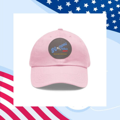 Kamala Harris 2024 Dad Hat with Leather Patch / Harris Walz 2024 Hat