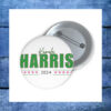 Kamala Harris 2024 Pink & Green Button