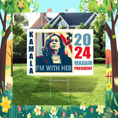 Kamala Harris 2024 for President Yard Sign