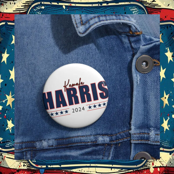Kamala Harris Blue & Red Buttons