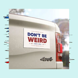 Kamala Harris Car Magnet