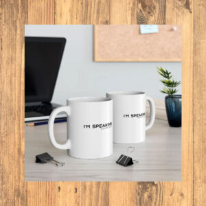 Kamala Harris Coffee Mug | "I'm Speaking" | Harris Walz 2024 | Ceramic Mug