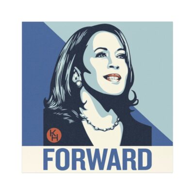 Kamala Harris FORWARD Car Magnet
