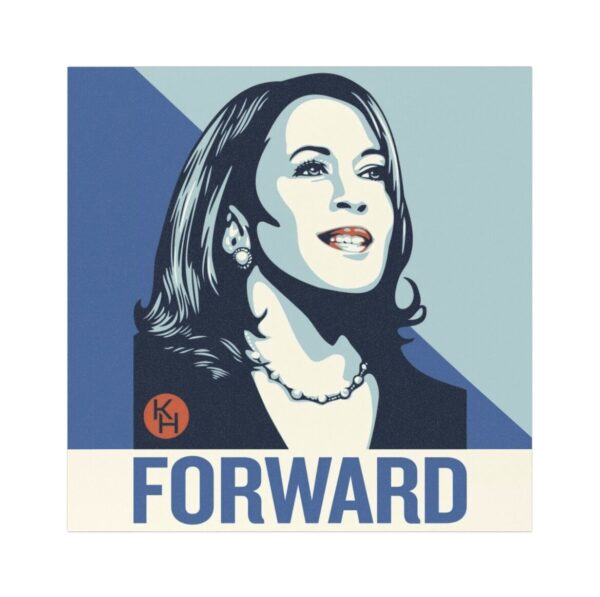 Kamala Harris FORWARD Car Magnet