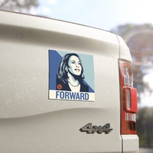 Kamala Harris FORWARD Car Magnet