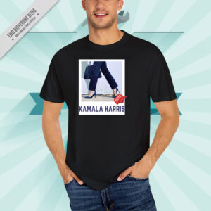 Kamala Harris' Famous Pantsuit and Pumps I'm Speaking Kamala for President T-Shirt