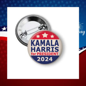 Kamala Harris For President 2024 Button