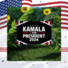Kamala Harris For President Yard Sign, Kamala Harris 2024 Signs