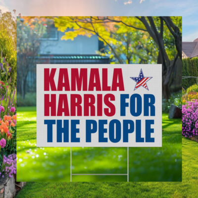 Kamala Harris For the people Yard Sign, Kamala Harris 2024 Sign