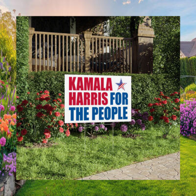 Kamala Harris For the people Yard Sign, Kamala Harris 2024 Sign