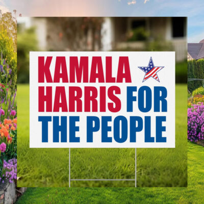 Kamala Harris For the people Yard Sign, Kamala Harris 2024 Sign