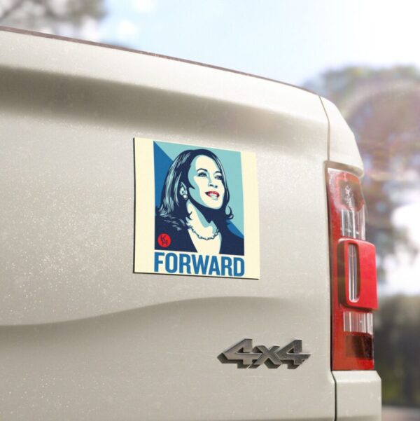 Kamala Harris Forward Car Magnets