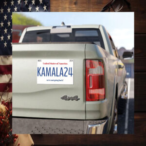 Kamala Harris License Plate Car Magnet
