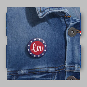 Kamala Harris Pin Buttons,Comma La Badges,Democrat Pin Button