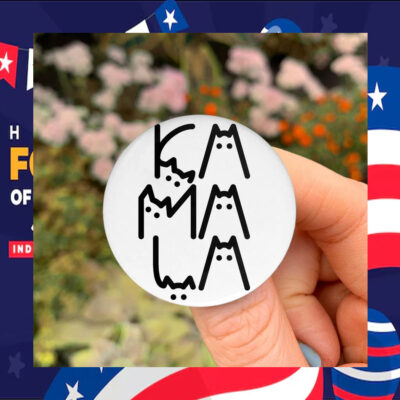 Kamala Harris President 2024 Pin Button