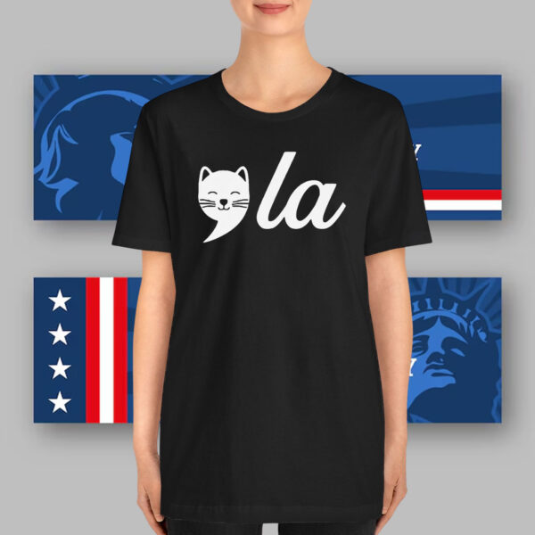 Kamala Harris Shirt, Comma La Tee, Childless Cat Lady Gift T-Shirt