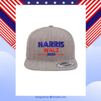 Kamala Harris Tim Walz 2024 Snapback Hat