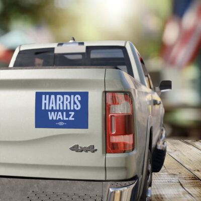 Kamala Harris Tim Walz 24 Car Magnet