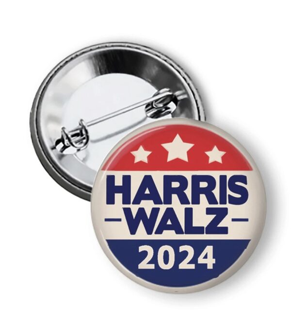 Kamala Harris Tim Walz Buttons 2024 Election
