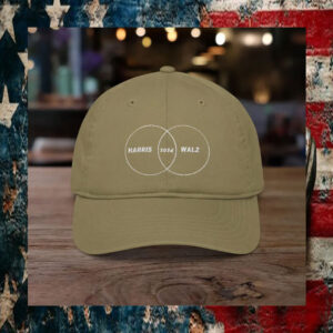 Kamala Harris - Tim Walz Venn Diagram Baseball Cap