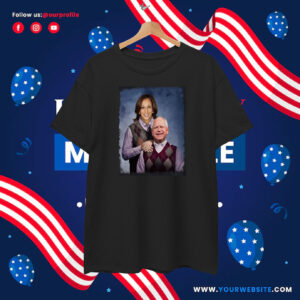 Kamala Harris Tim Walz shirt 2024 American Presidential T-Shirt