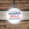Harris Walz 2024 Button We Are Not Going Back