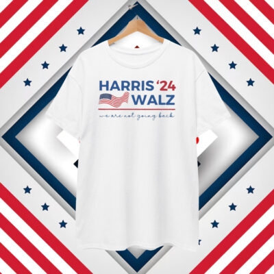 Kamala Harris Walz Not Going Back comfort colors T-Shirt
