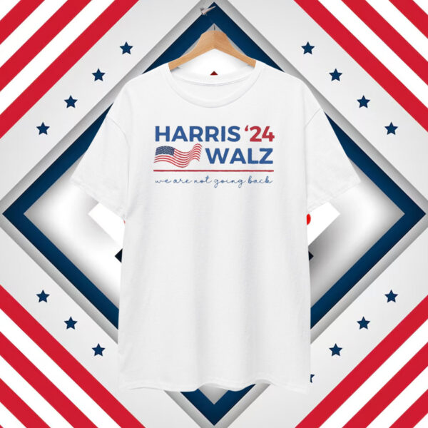 Kamala Harris Walz Not Going Back comfort colors T-Shirt