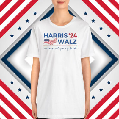 Kamala Harris Walz Not Going Back comfort colors T-Shirt