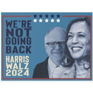 Kamala Harris Walz VP, Tim Walz VP Pick, Harris 2024 Yard Sign with Stand, Kamala Sign