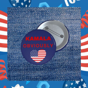 Kamala Harris for President 2024 Election Button