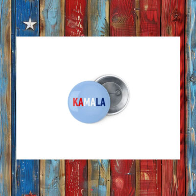 Kamala Pin Button