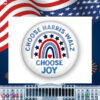 Kamala and Walz Choose JOY Button