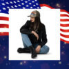 Kamala and the Coach Harris Walz Camouflage Trucker Hat