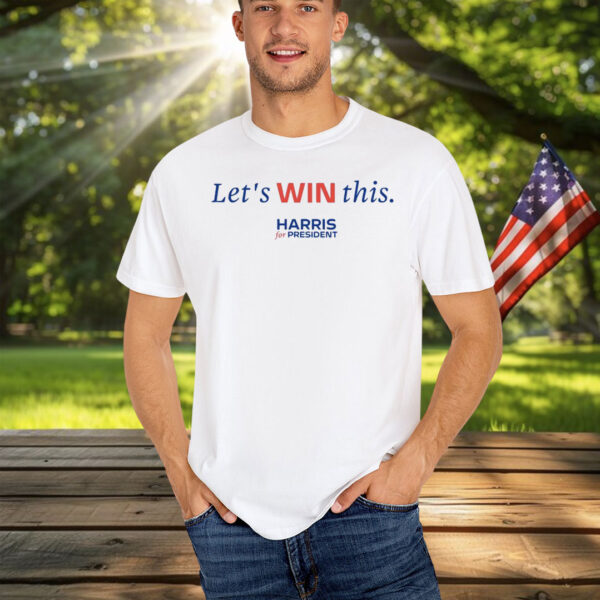 Kamala 2024 President Let's Win This T-Shirt