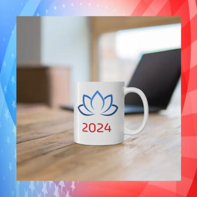 Lotus Kamala Harris 2024 Mug
