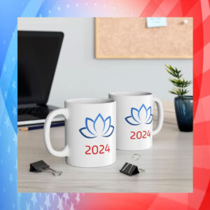 Lotus Kamala Harris 2024 Mug