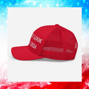 Made You Look Kamala 2024 Red Trucker Hat
