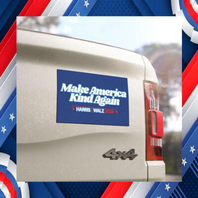 Make America Kind Again Car Magnet Magnetic Bumper Sticker