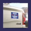 Military Families for Harris Walz 2024 Kamala Harris for President 2024 Car Bumper Magnet Sticker