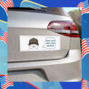 Mind Your Own Damn Business Harris Walz Car Magnet