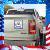 Mind Your Own Damn Business Harris Walz Election Car Magnet
