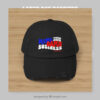 Mind Your Own Damn Business Unisex Distressed Cap